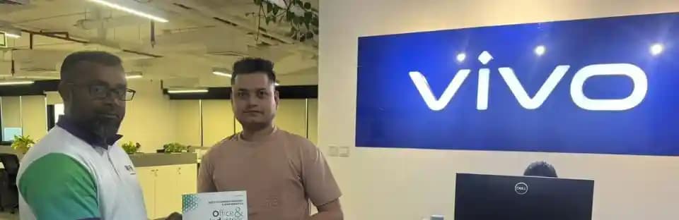 WEFIX-IT office IT support visit at a VIVO workplace in Dubai