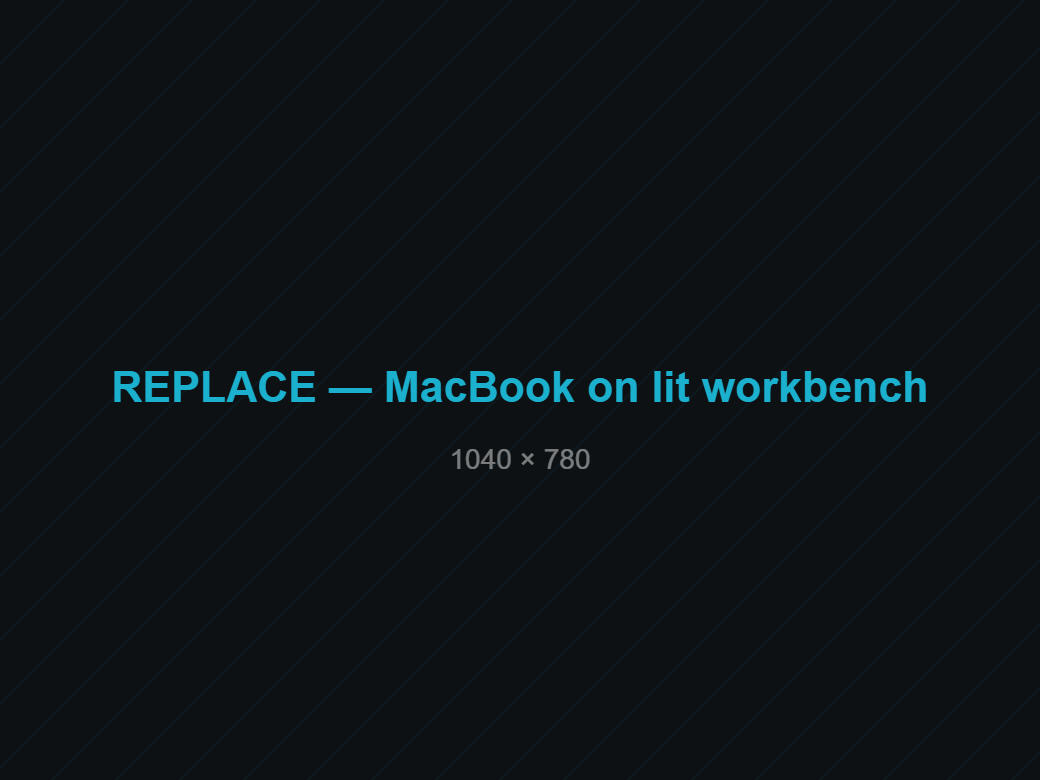 MacBook logic board being repaired at a lit workbench